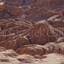 Blick ins Valle de la Luna in der Atacama-Wüste