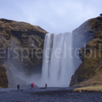 Skógafoss Wasserfall, Island