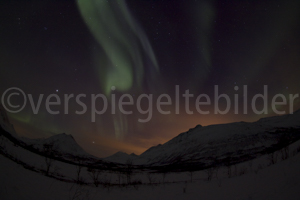 Nordlichter in der Region von Tromsø