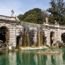 Brunnen im Park der Reggia die Caserta, Giardino all'italinana